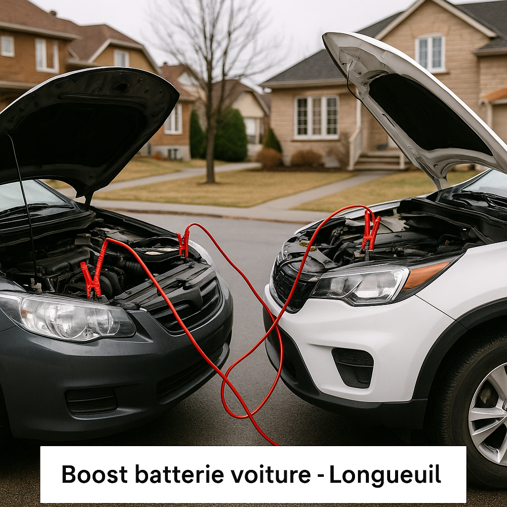 Car battery boost - Longueuil